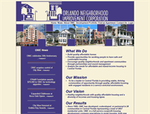 Tablet Screenshot of orlandoneighborhood.org